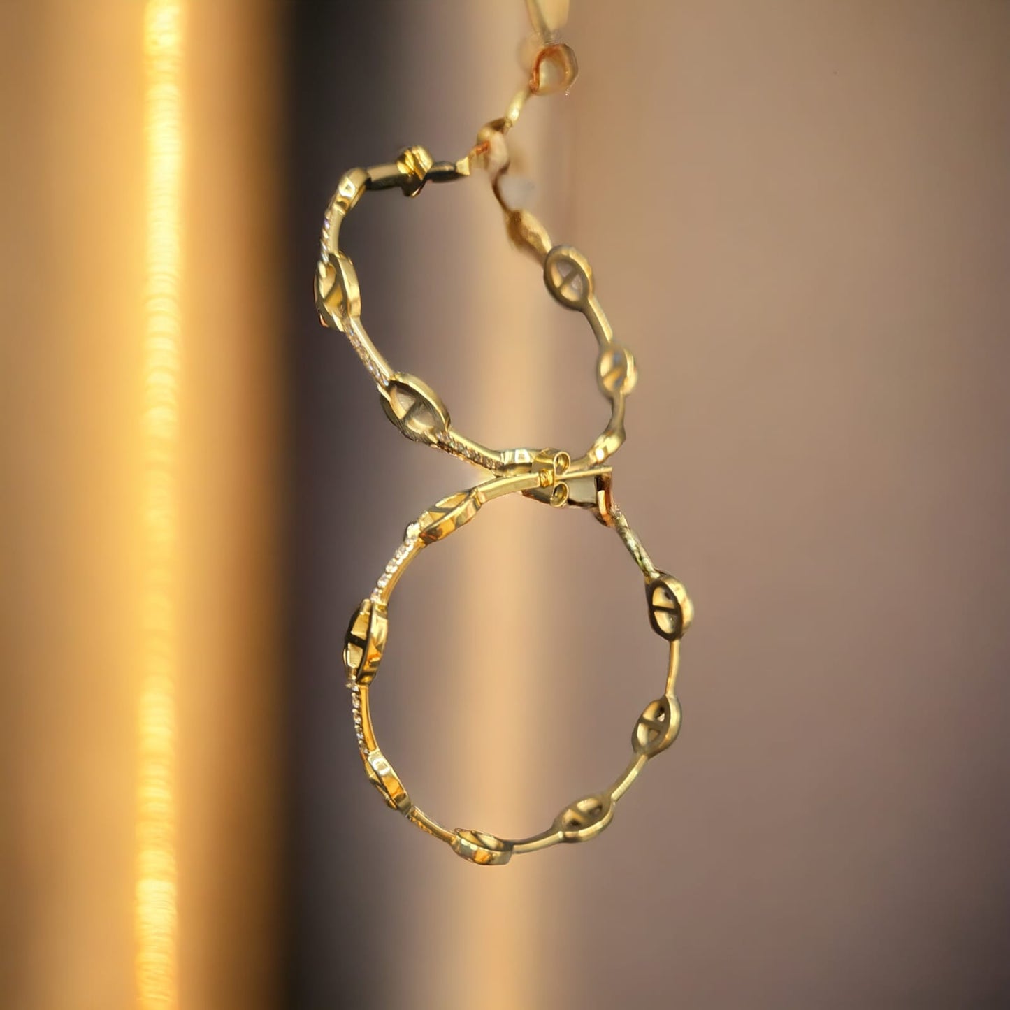 Earring Hoop Gucci Link