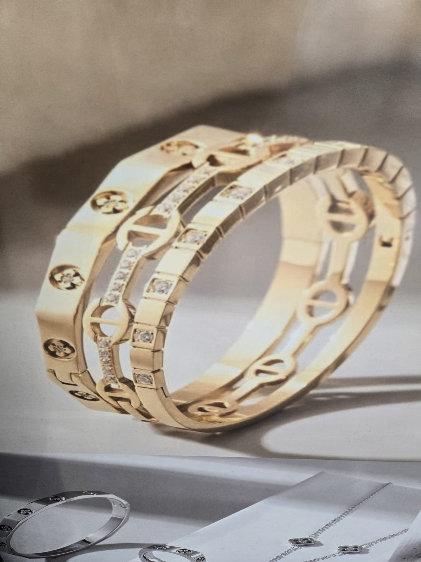 Bangle Gucci Link Gold
