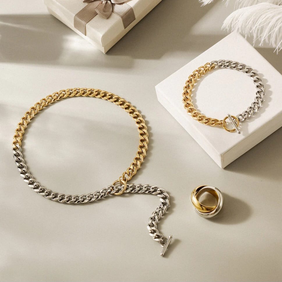 Cuban Linlk Fancy Necklace