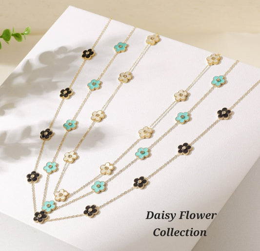 Necklace Daisy Flower Stunner