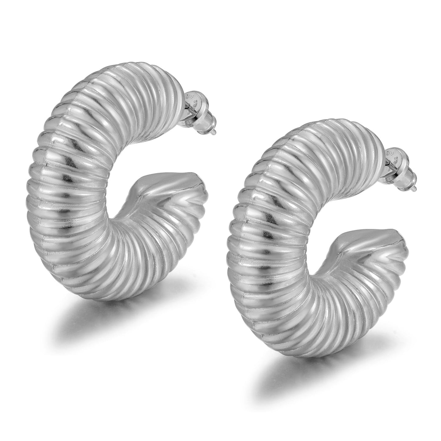 Earring Chunky  Hoop