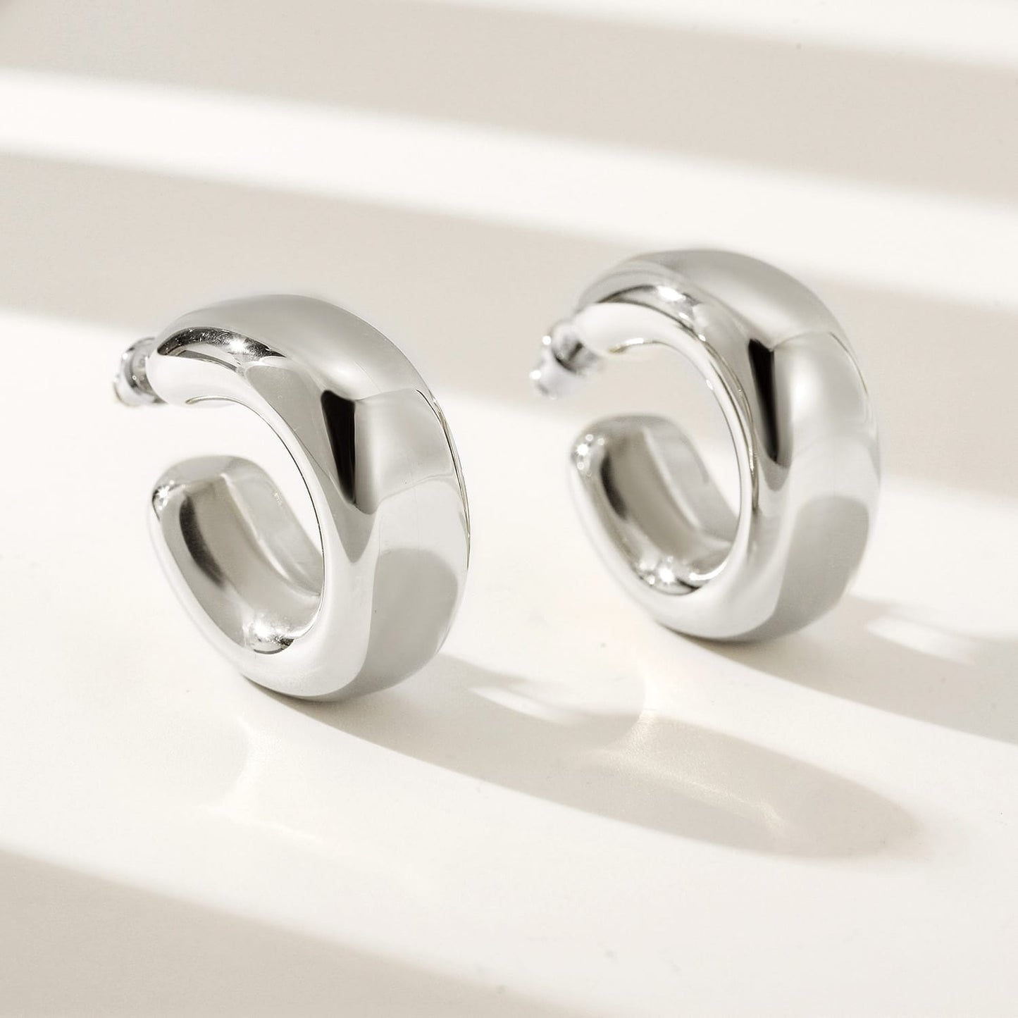 Earring Thick Hoops