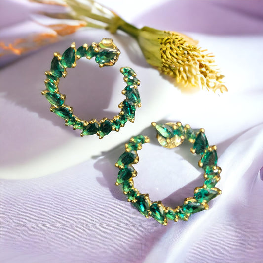Earring Fantasy Green