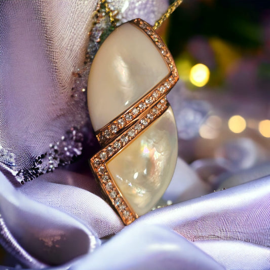 Mother of Pearl Rose Gold 'FANTASIZE'