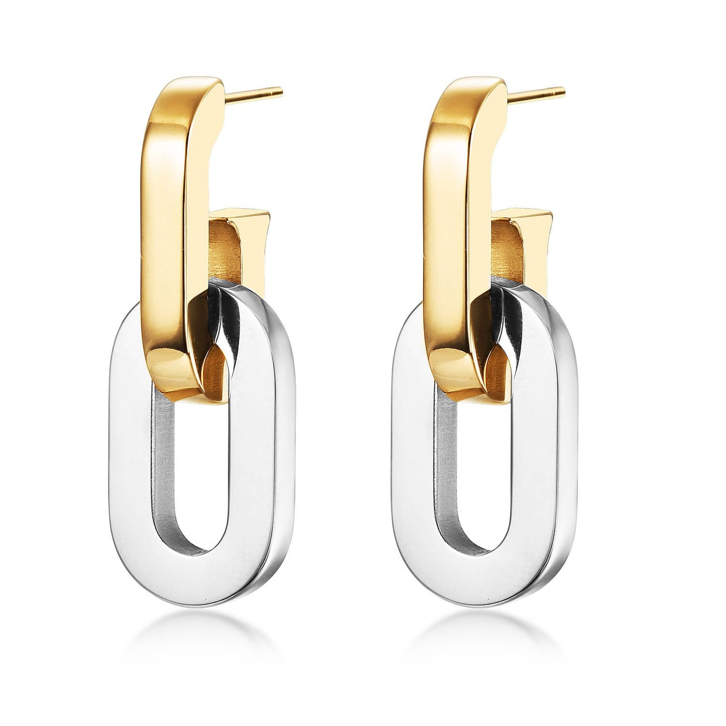Earrings Double link