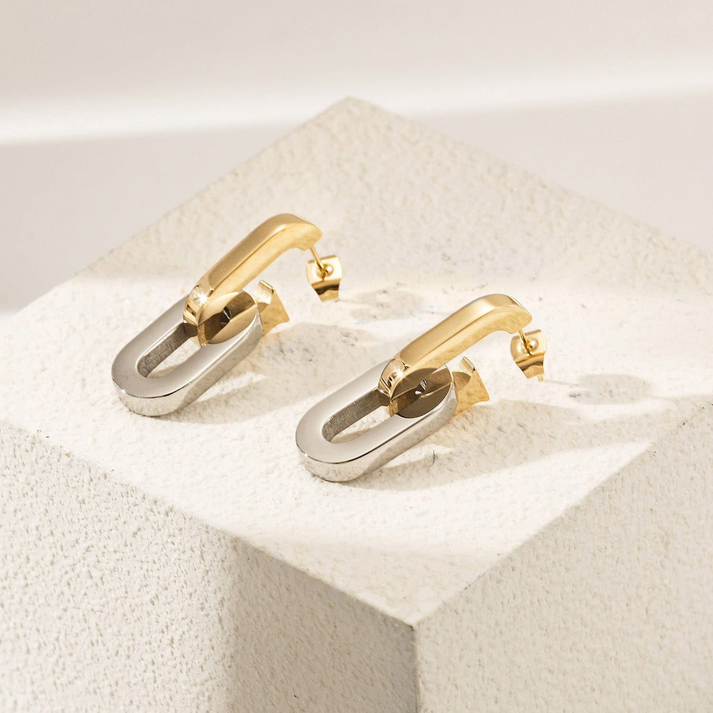 Earrings Double link