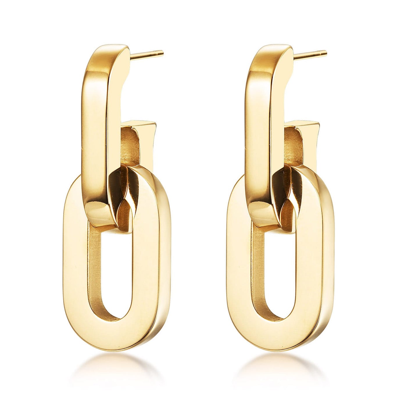 Earrings Double link