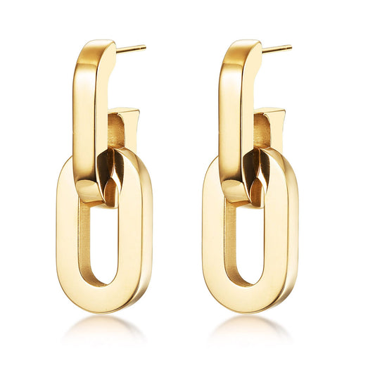 Earrings Double link