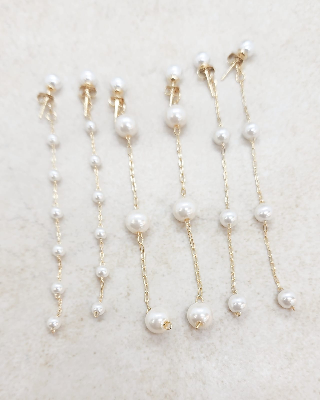 Pearl Drop Earrings  Interchangeable