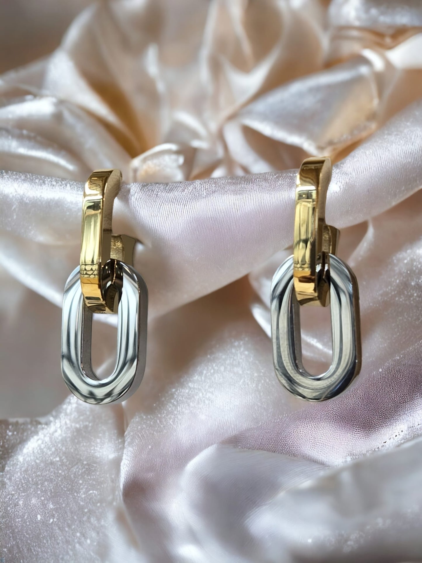Earrings Double link