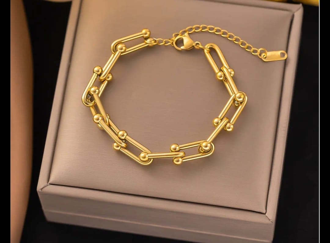 Necklace U Link Chunky