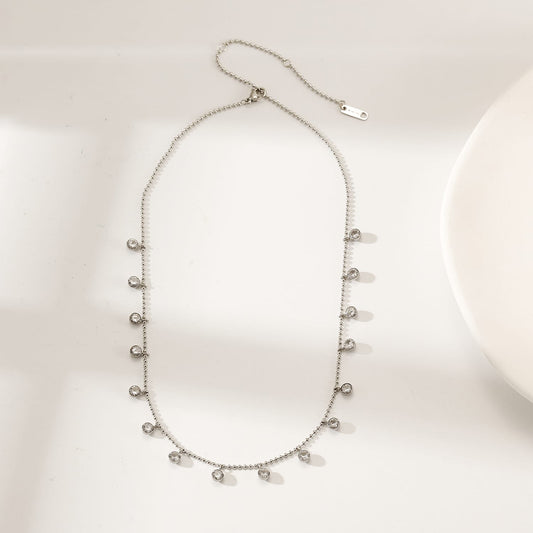 Silver multicolor  Necklace