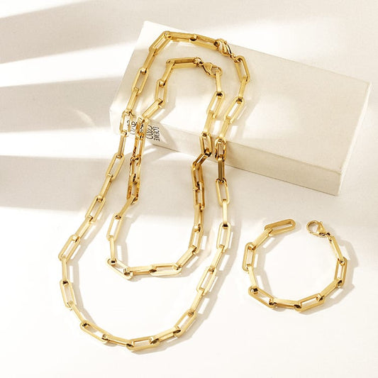 Gold Chunky Necklace