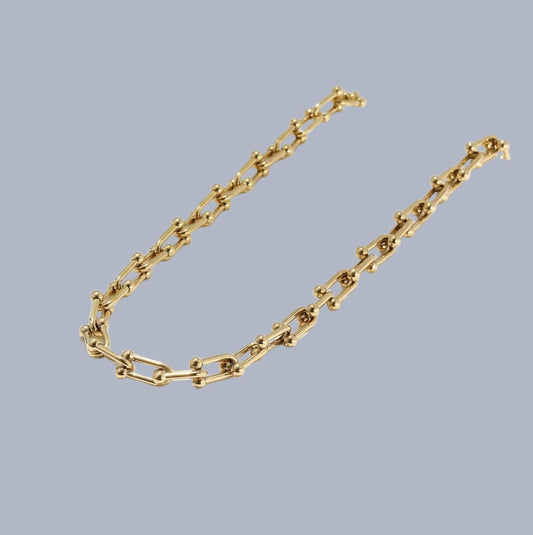 Necklace U Link Chunky