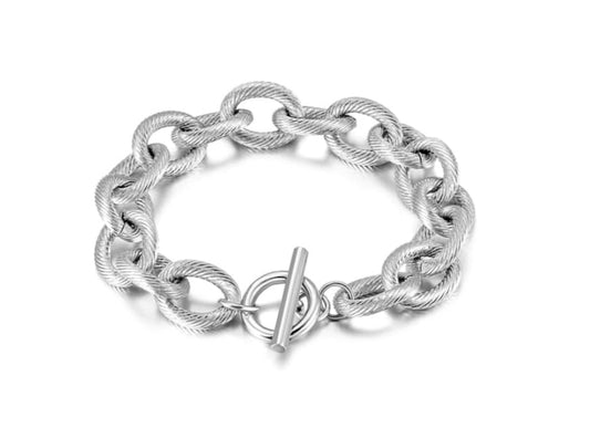 Bracelet Steel Chunky illusion