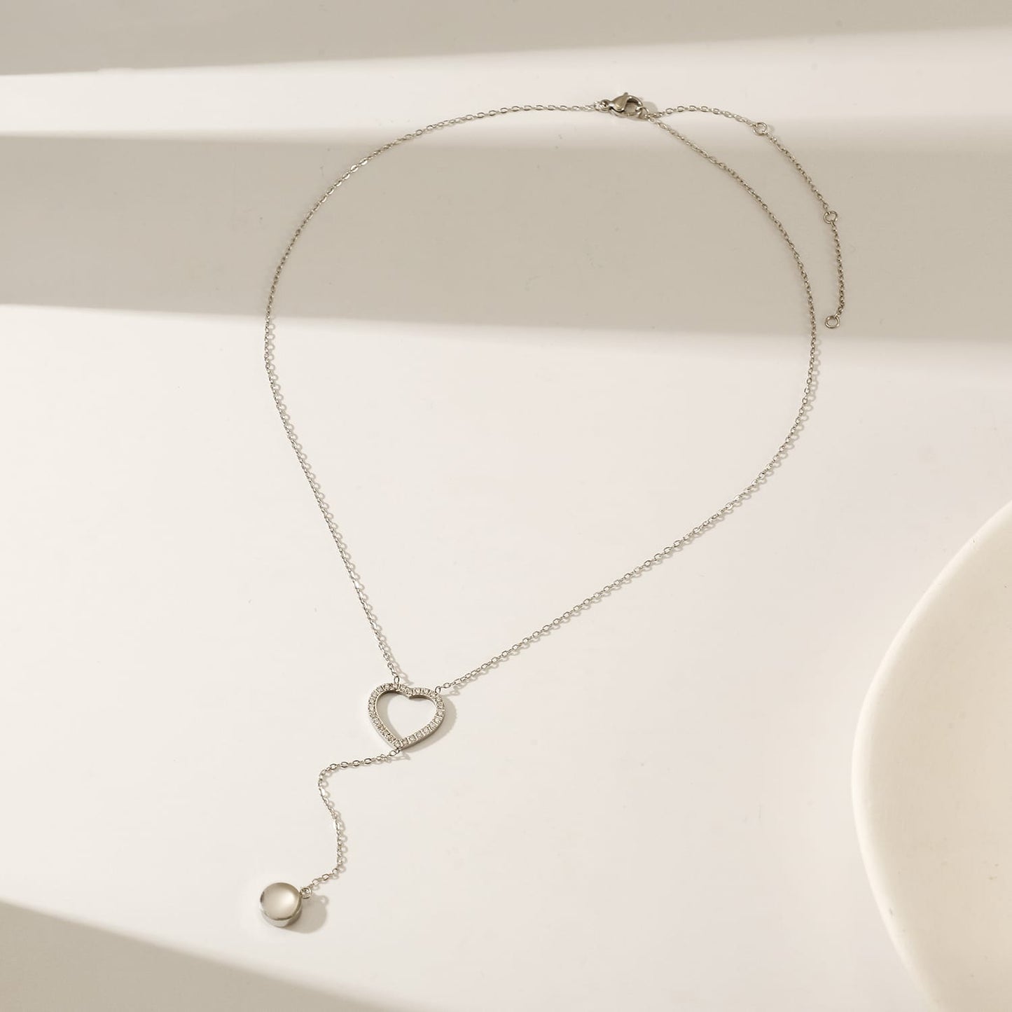 Necklace Heart Drop