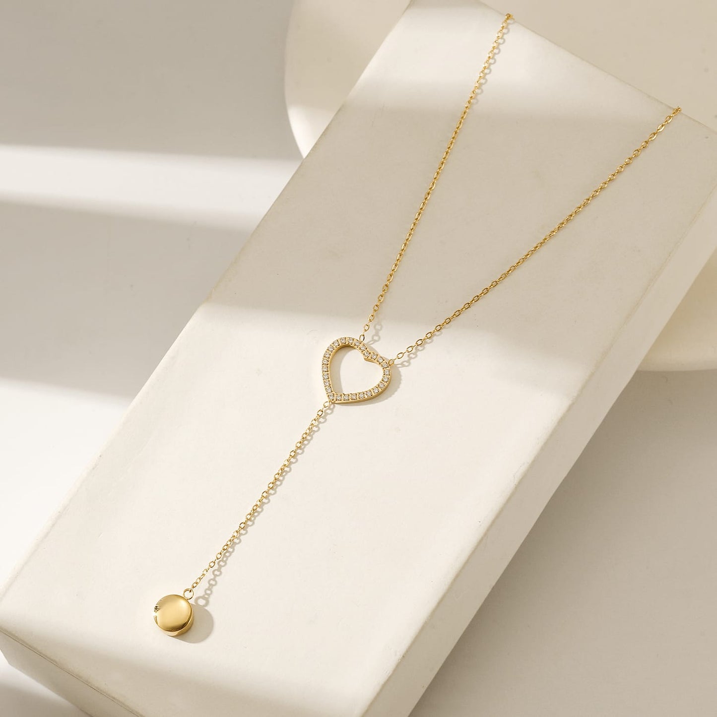 Necklace Heart Drop