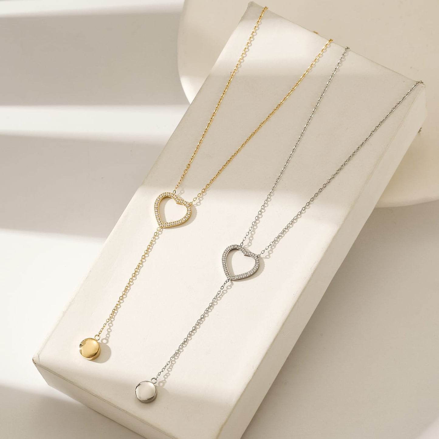 Necklace Heart Drop