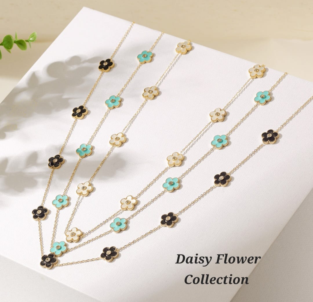 Necklace Daisy Flower Stunner